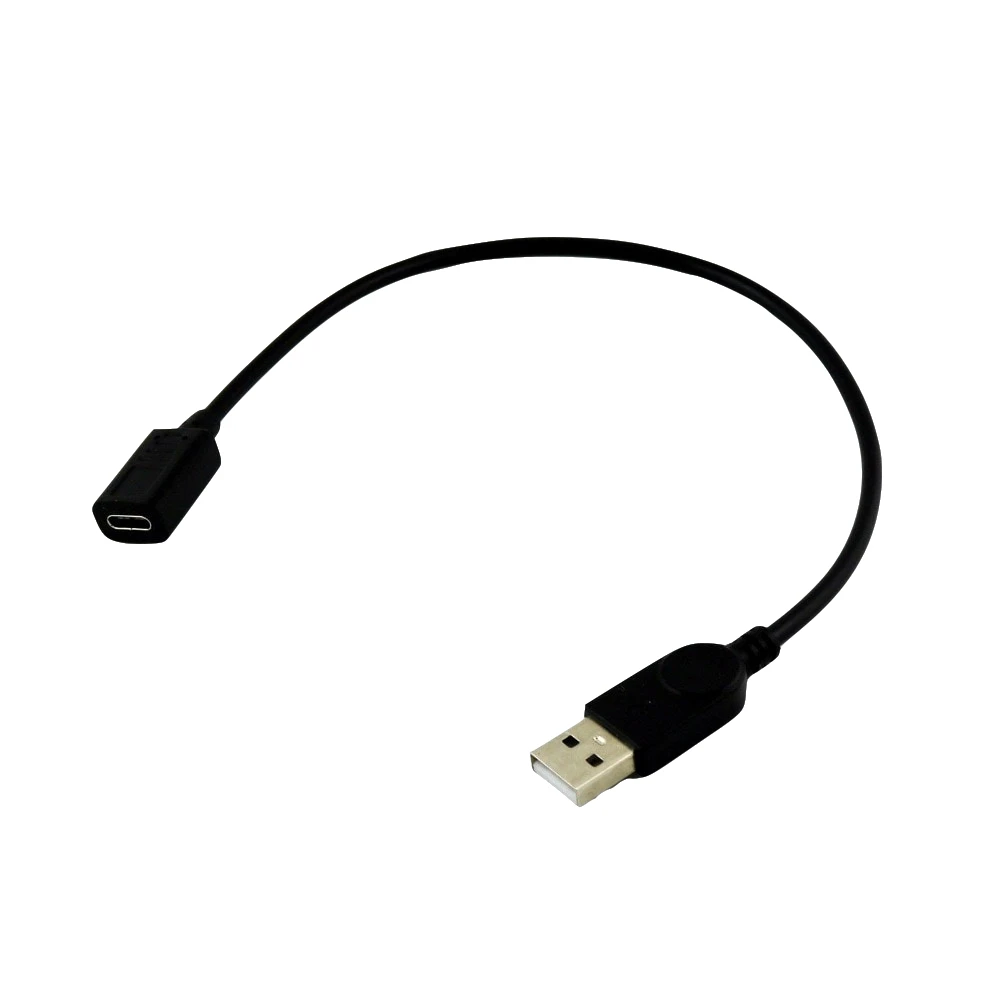 

20x USB 3.1 Type C Female Jack to USB 2.0 A Male Plug Data Charging Connector Cable for Android Mobile Phone 30cm/1ft