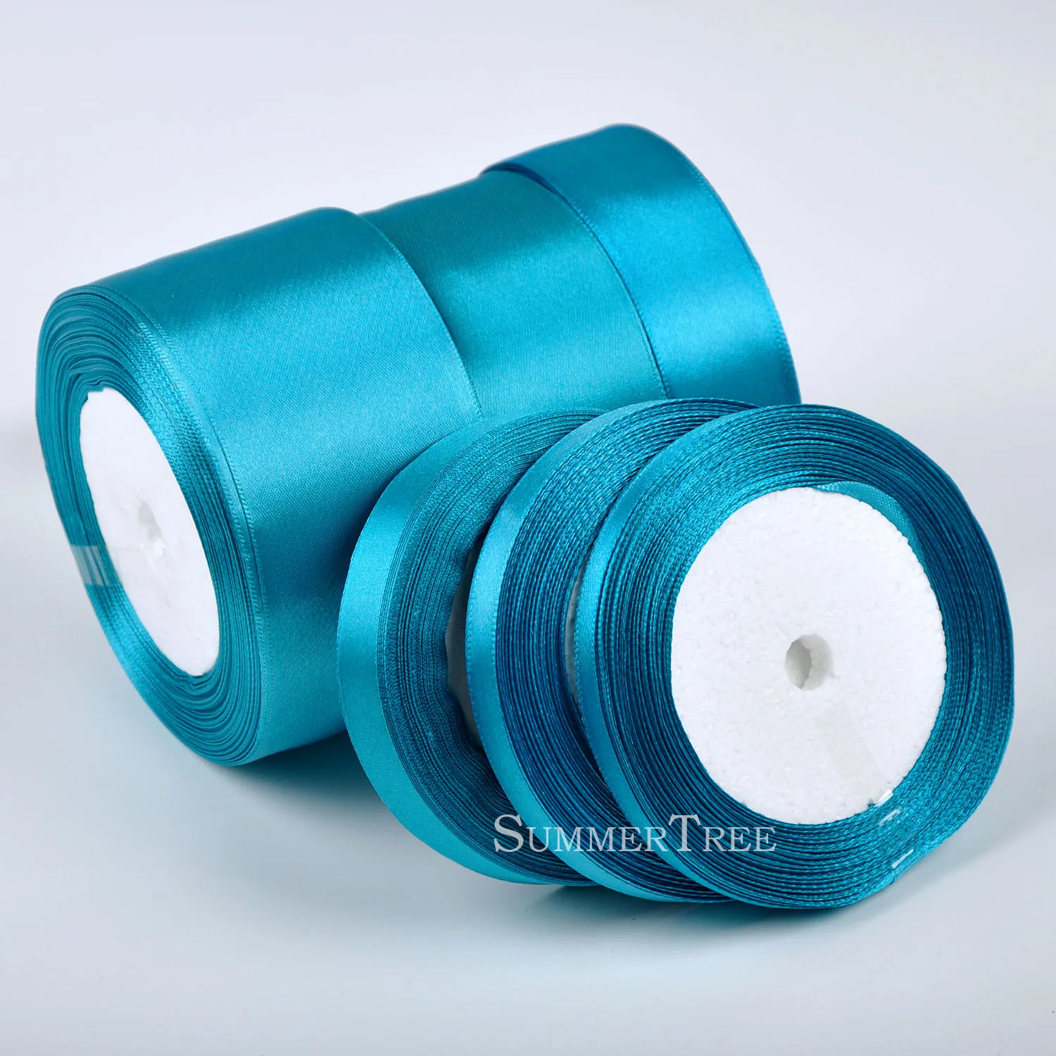 1 рулон Темно-Синяя атласная лента 25 ярдов 6 мм-50 мм пояс подарок галстук-бабочка