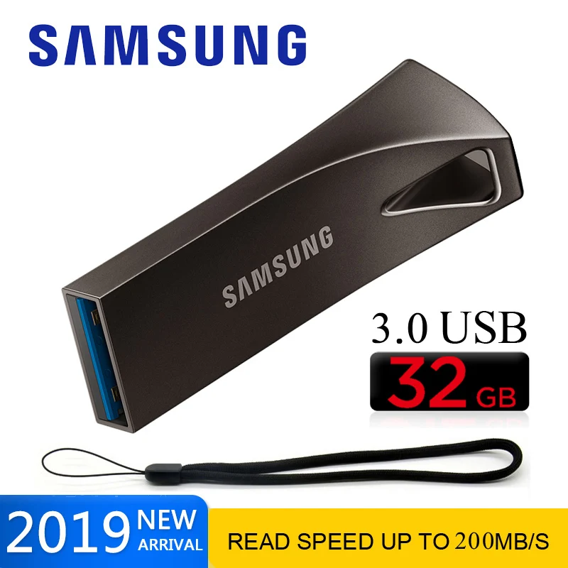 Оригинальные SAMSUNG Mini USB 3 1 флешки 256 ГБ флэш-накопитель 64 Гб Флешка 128