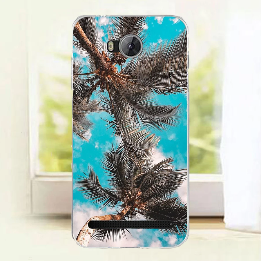 Чехол для Huawei Y3II LUA-L21 LUA-U22 LUA-U02 Роскошные Силиконовые чехлы из ТПУ Honor Bee 2 задняя