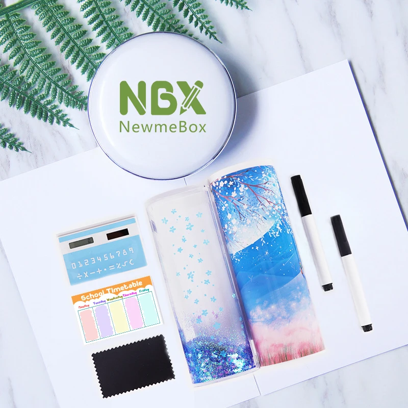 NBX чехол для карандашей прозрачный пенал школьные принадлежности
