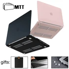 Матовый чехол для ноутбука MTT для Macbook Air 13 2020 кристально жесткий чехол для Macbook Air Pro 11 12 13 15 с сенсорным баром для ноутбука