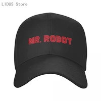 fashion hats fashion mr robot printing baseball cap men and women summer caps new youth sun hat
