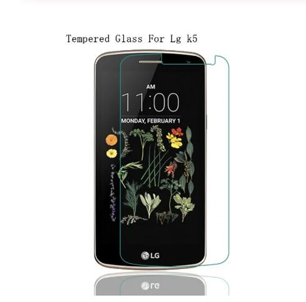 Защита ЖК экрана для LG K5 Lte взрывобезопасная защита 9H закаленное стекло X220 X220DS 5 0