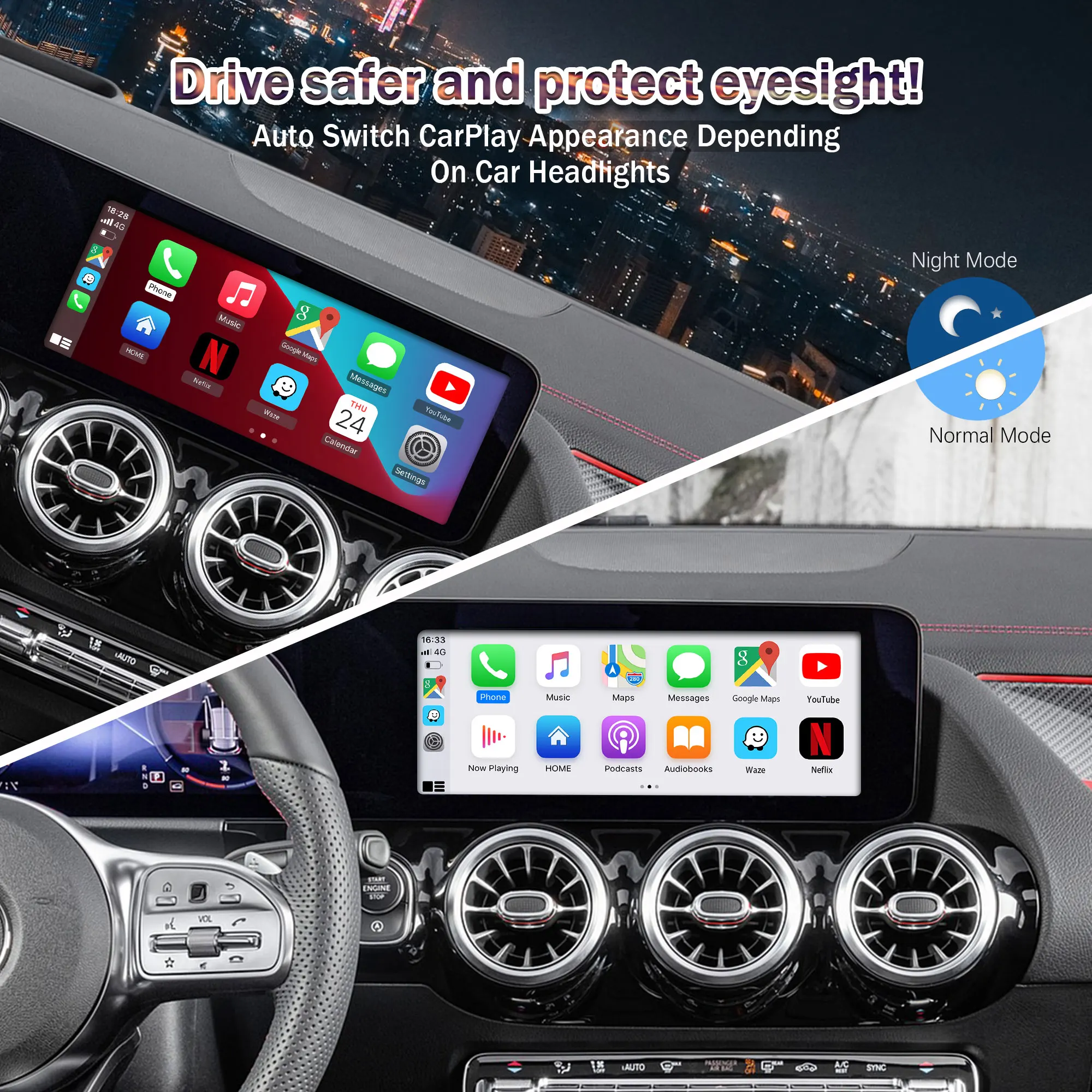 $86.24 OTTOCAST U2-Air Wireless CarPlay dongle for original Multimedia Player come with Apple wired carplay,faster lightweight loading