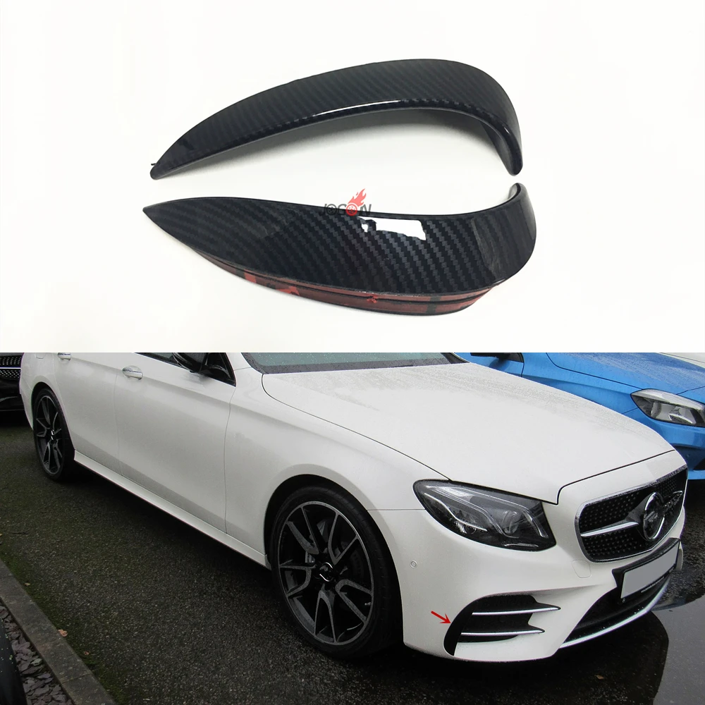 Для Mercedes BENZ E Class W213 4DR Sport E43 E63 E400 E300 передний бампер разветвитель вентиляционные