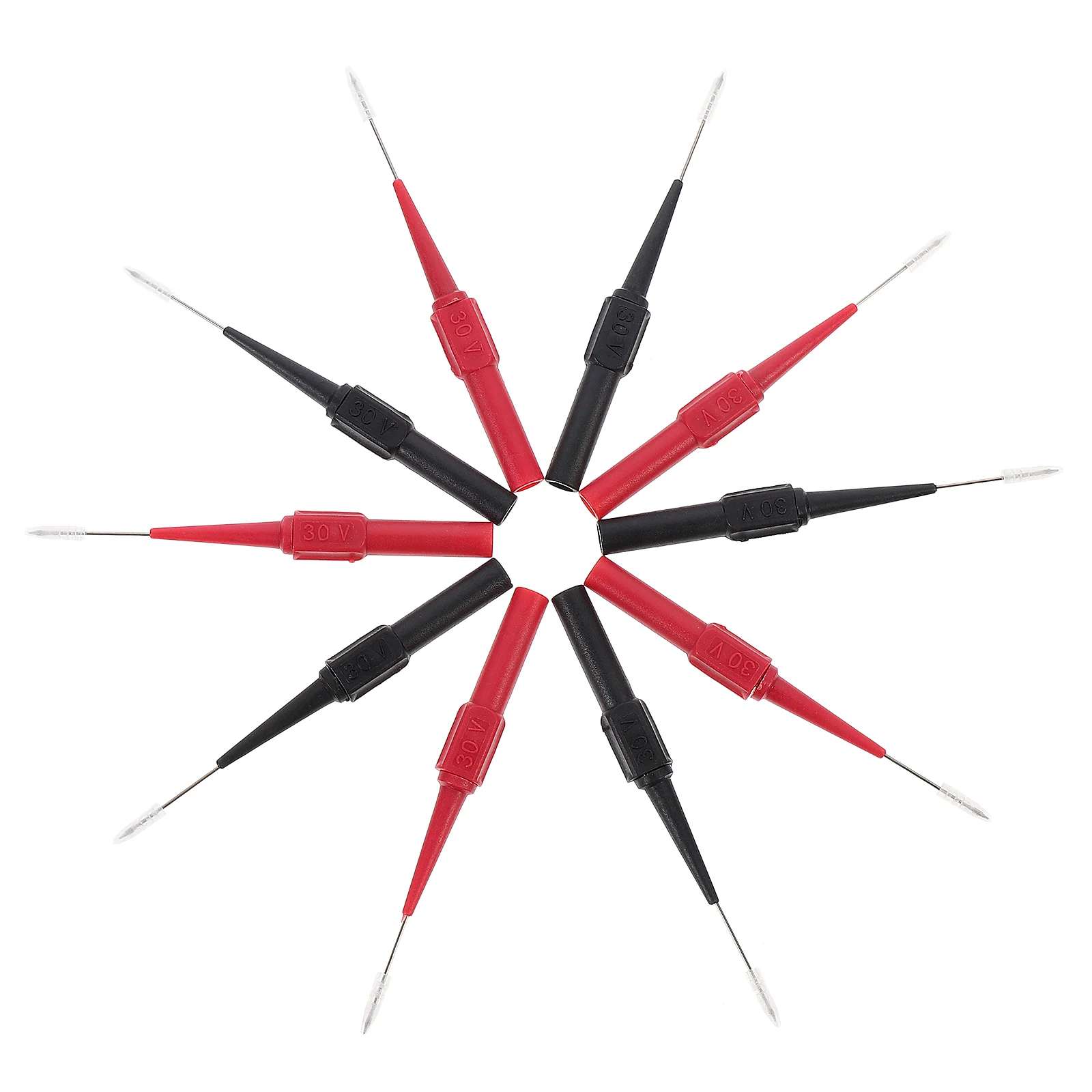 

10Pcs Useful Multimeter Test Pin Durable Test Pen Probe Replacement Tester Probe