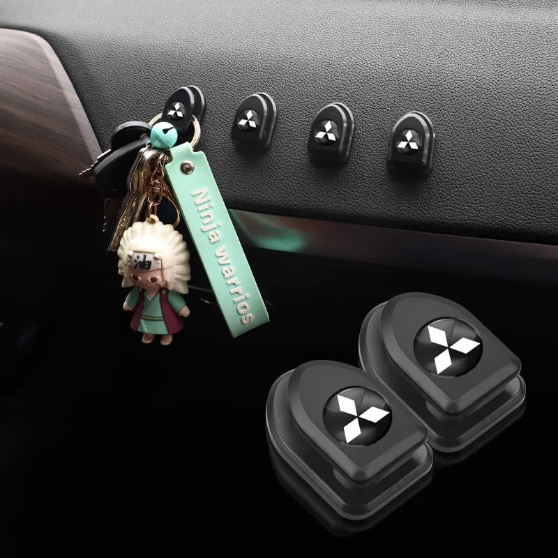 2 шт. автомобильный мини Крючки скрытые крючки для хранения Защитные чехлы