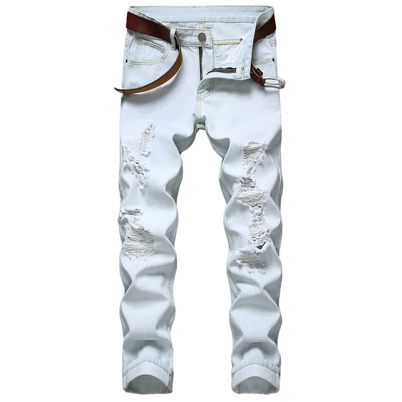 

Новинка весна-лето 2021, уличная мода, Брендовые мужские модные повседневные джинсы, удобные и свободные индивидуальные Универсальные мужски...