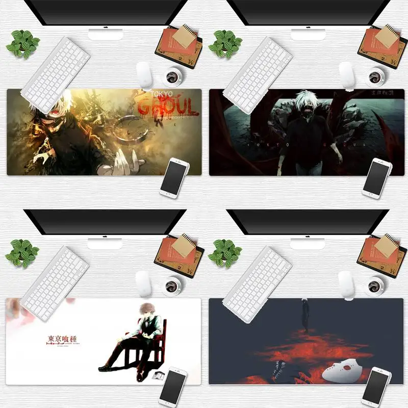 

Tokyo Ghoul Kaneki Ken gamer play mats Mousepad Desk Table Protect Game Office Work Mouse Mat pad