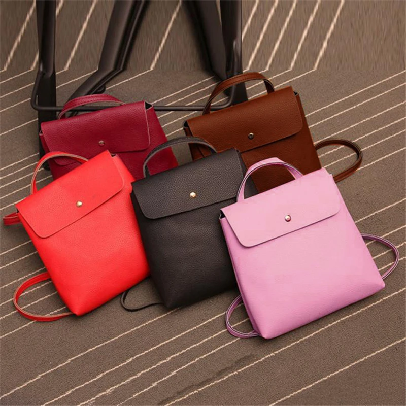 

Вентилятор младенца путешествия рюкзак для женщин из полиуретановой кожи; Водонепроницаемый для путешествий Мода или школьный женский рюк...