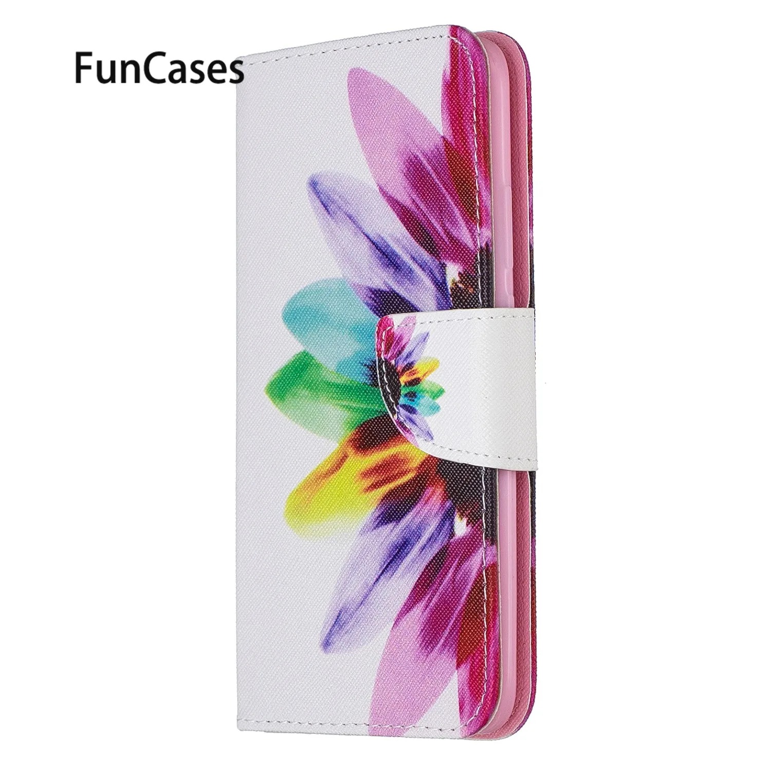 Чехол-книжка из искусственной кожи с рисунком для huawei Nova 3i Positivo P Smart Plus 5i mate 20 Pro 30