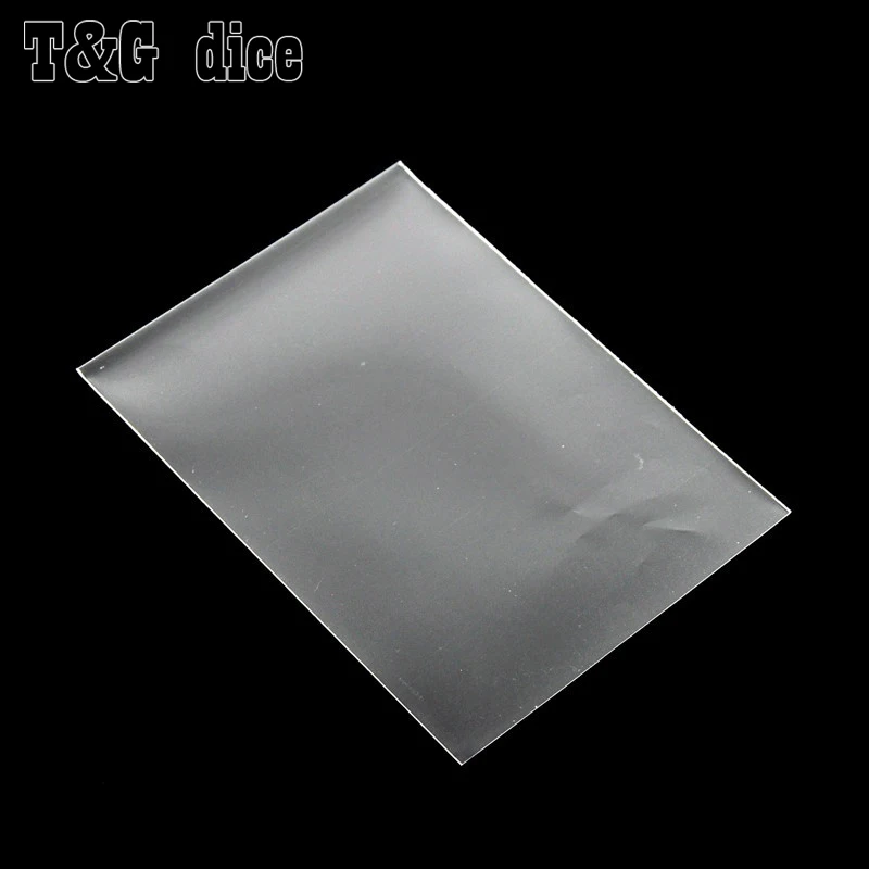 100 шт. прозрачные защитные чехлы для карт 66 х90 мм|Настольные игры| |