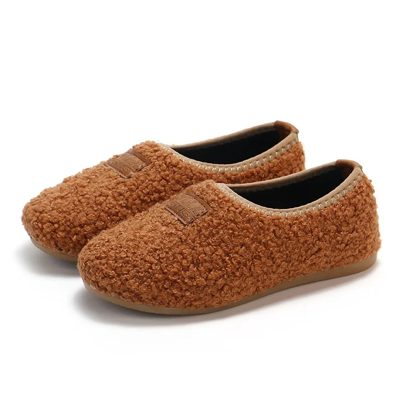 

New Style Autumn And Winter New Korean Children's Cotton Shoes Girls Warm Shoes Girls Boys Non-slip Shoes Hot Sale sneakers