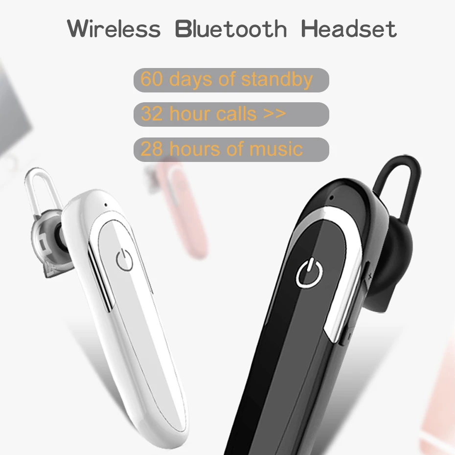 Bluetooth автомобильный комплект наушники беспроводная Спортивная гарнитура с