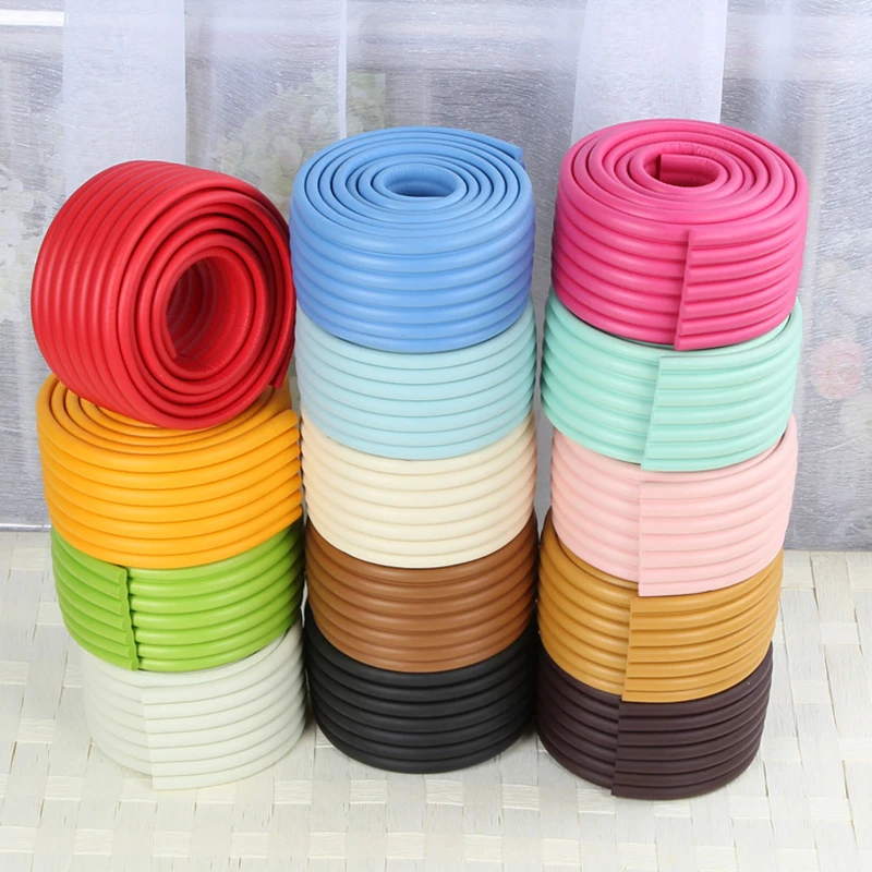 

2M Baby Safety Table Desk Edge Guard Home Cushion Protector Safe Protection Children Bar Thicken Bumper Strip With Sticky Tape