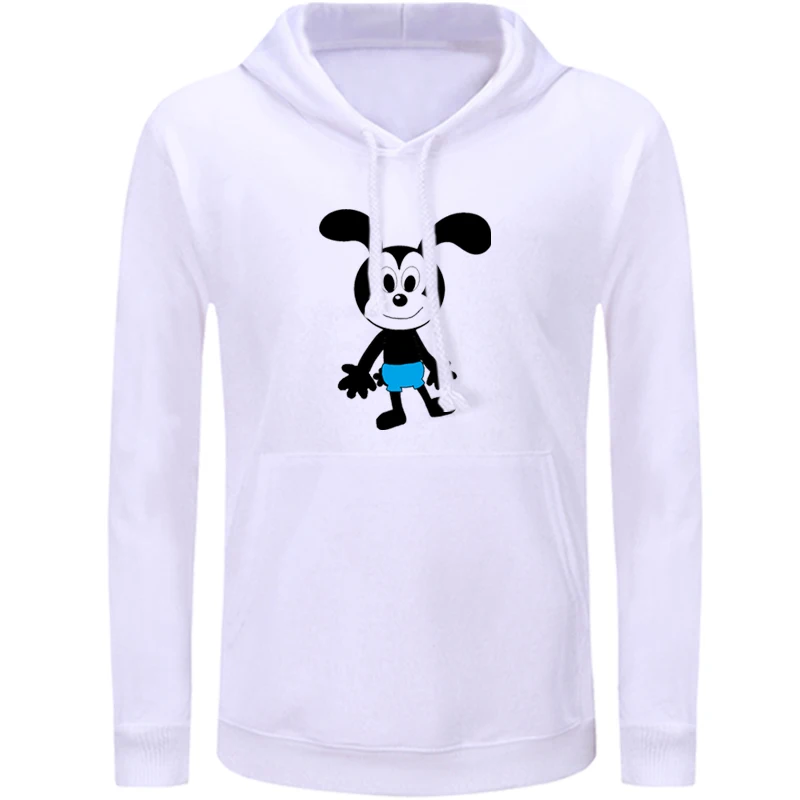 Толстовки с капюшоном изображением Освальда счастливого кролика Марвина