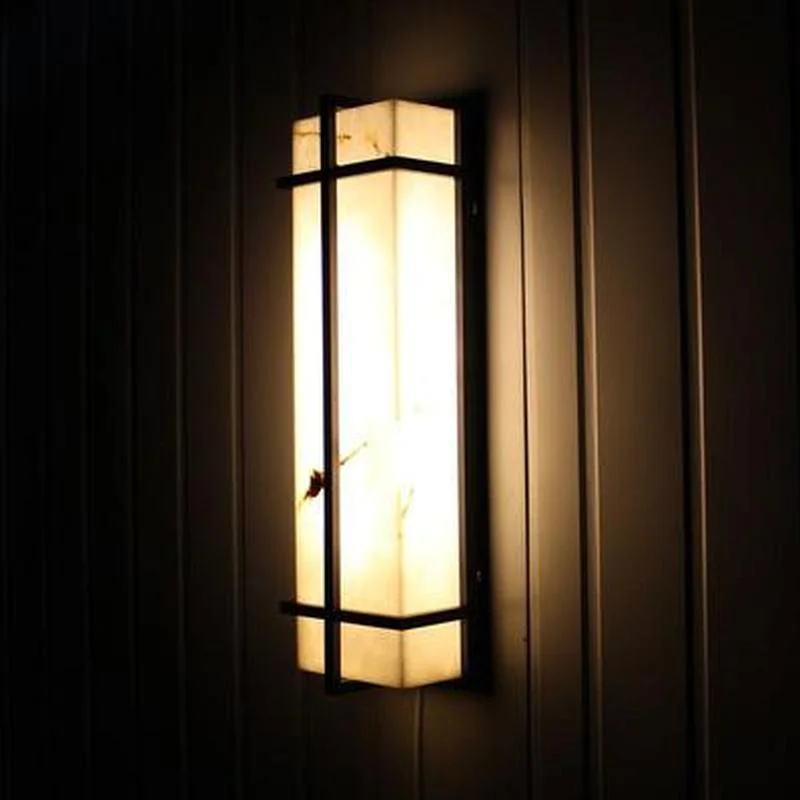 Большие Вертикальные светодиодные наружные настенные светильники садовая вилла