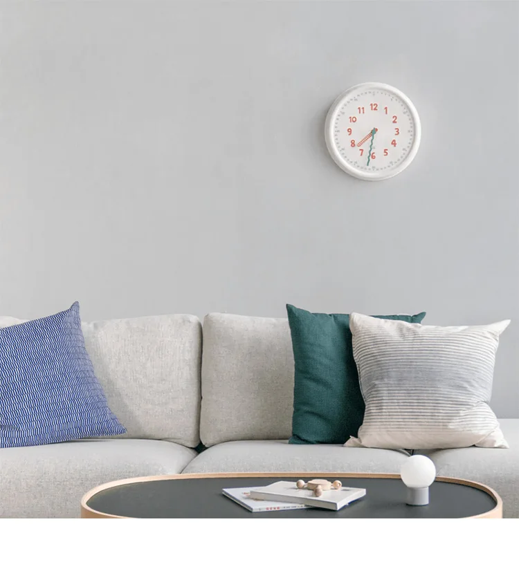 

Creative Cute Wall Clock Nordic Modern Cartoon Kids Room Novelty Wall Clock Silent Whale Reloj Pared Infantil Watch Wall DE50WC