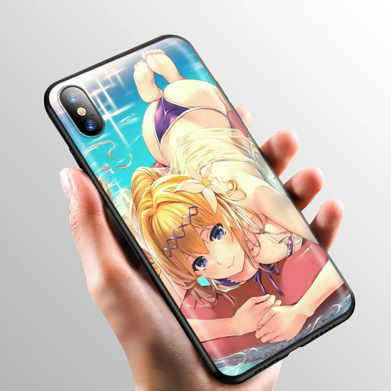 YIMAOC сексуальный Аниме Бикини для девочек силиконовый мягкий чехол iPhone 12 Mini 11 Pro XS