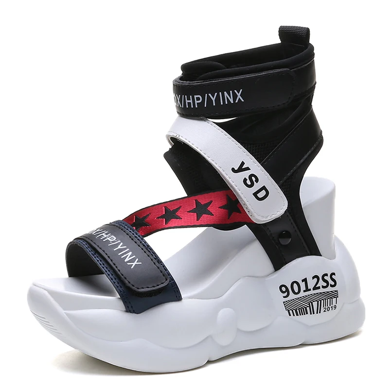 Rimocy/сандалии гладиаторы на массивной платформе с ремешком лодыжке женские