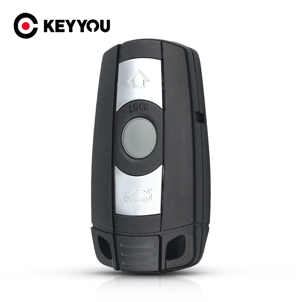 Автомобильный ключ KEYYOU 3 кнопки для BMW 1 5 6 серии E90 E91 E92 E60 чехол пульта