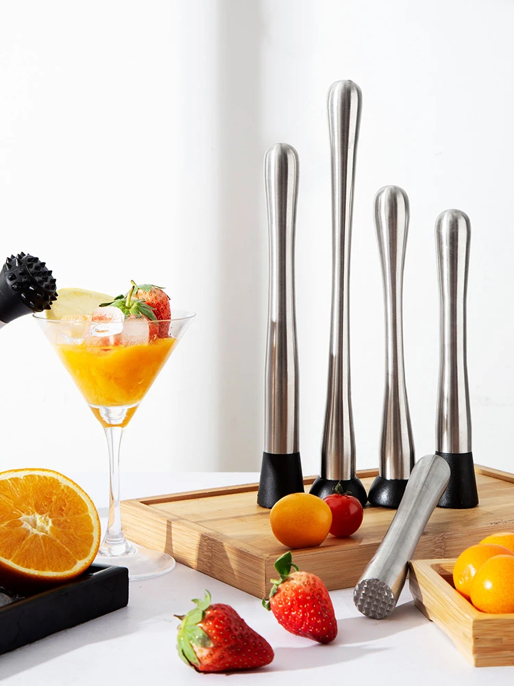 Палочка из нержавеющей стали для смешивания напитков фруктов Мохито коктейльный
