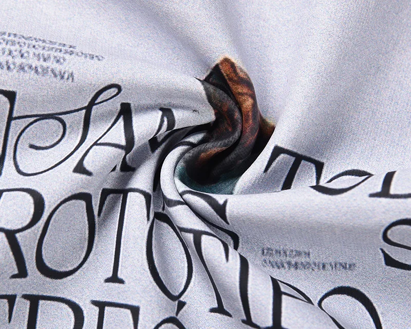 

2021 spring and summer American high street T-shirt Street simple style figure print Short Sleeve Tee couple