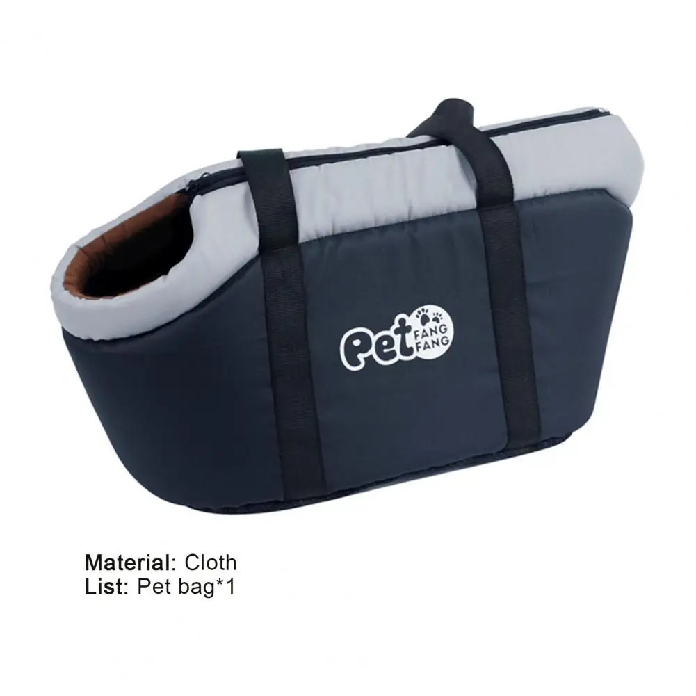 Сумка для домашних животных Мягкая тканевая сумка-тоут с регулировкой по бокам