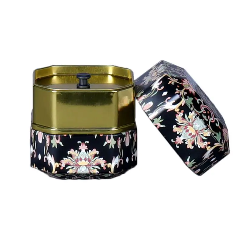 

Diamond Shape Mini Tin Tea Coffee Candy Storage Box Metal Case Wedding Party