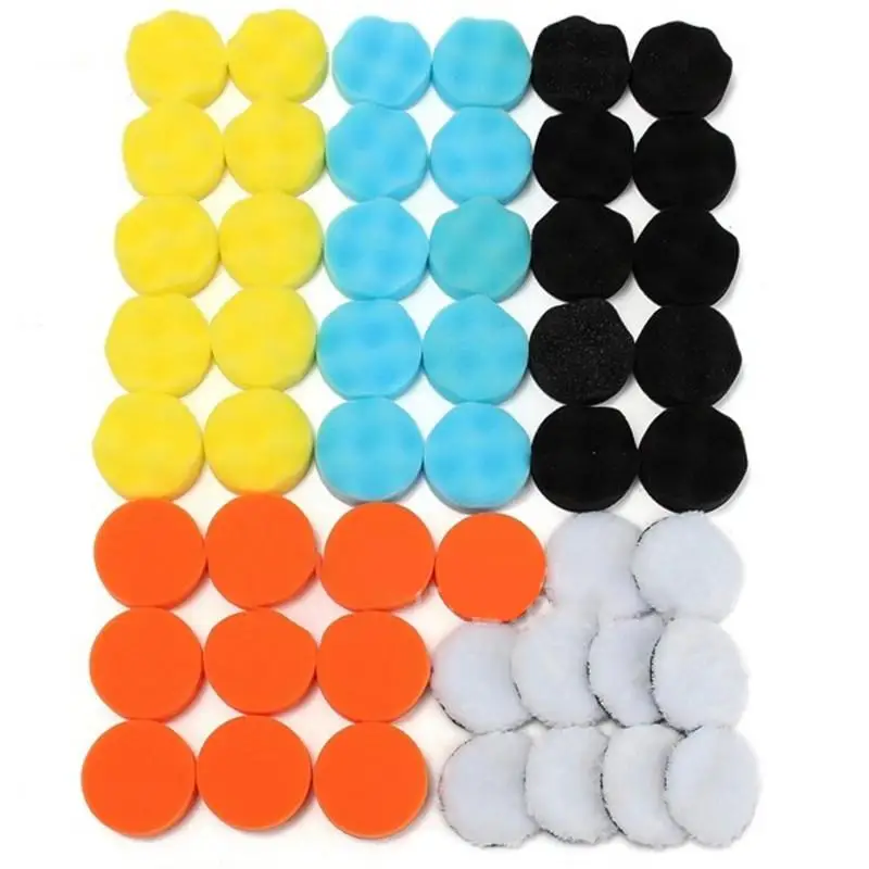 22 шт./компл. 3 дюймовые полировочные колодки Мягкая пилка Набор для Машинка Для