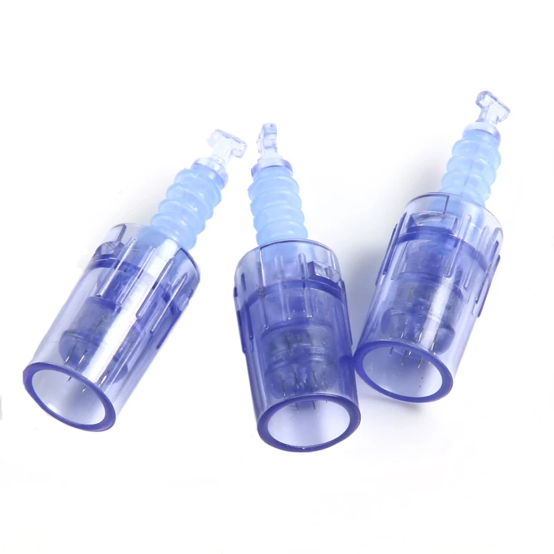 100pcs/lot Electric auto derma needle cartridges 12/36pins nano microneedling for micro needles pen stamp skin care | Красота и