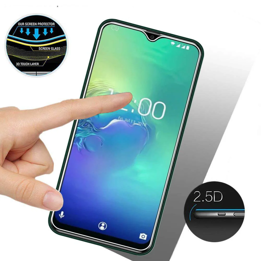 Закаленное стекло 2.5D 9H для Oukitel C17 Pro Защита от царапин для экрана Oukitel C 17 Pro