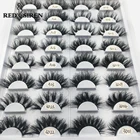 Красная сирена, 25 мм, норковые ресницы, пушистые длинные 3d норковые ресницы, драматические долговечные накладные ресницы, макияж, оптовая продажа норковых ресниц