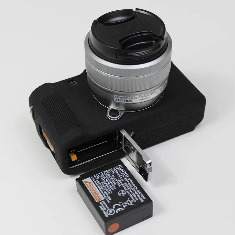 High Quality Silicone Camera Case Bag Cover for Fujifilm X-A7 XA7 XA-7 protective Shell | Электроника