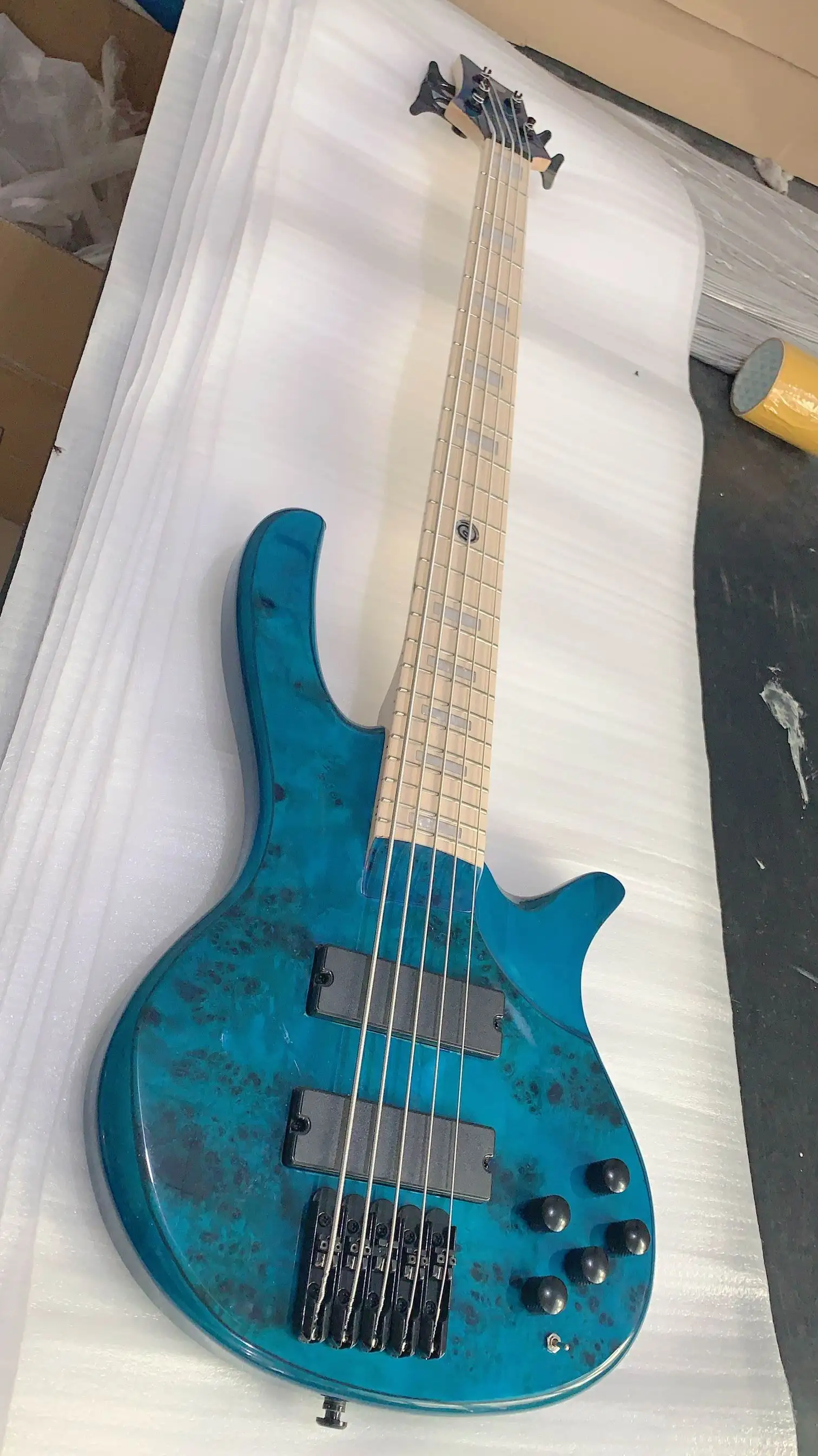 Оптовая продажа гитара новинка 5 струн бас электрический высшего качества с