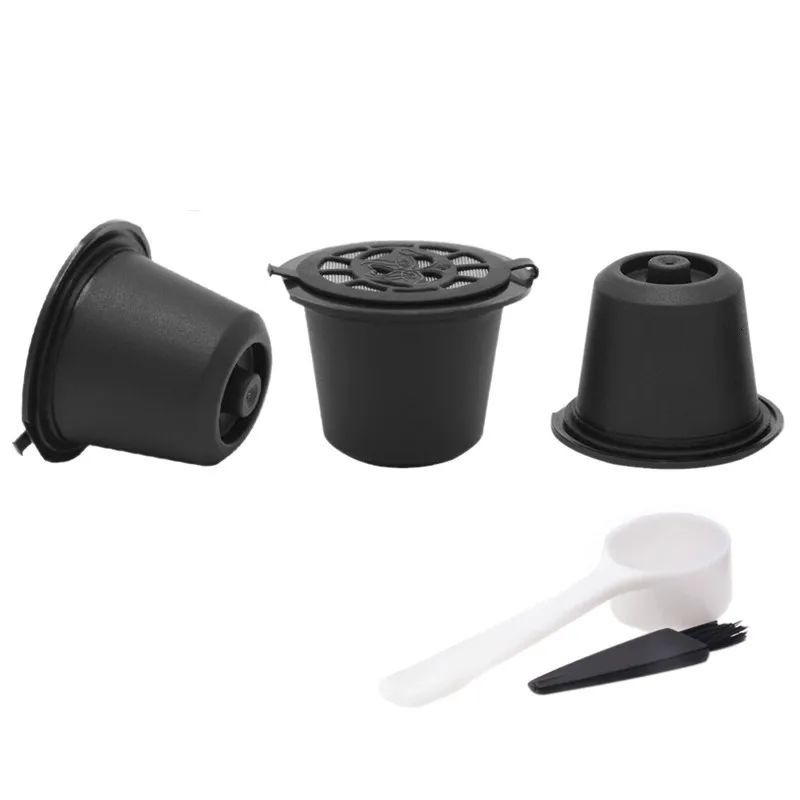 4 шт кофейные фильтры 1 Темпер капсулы Nespresso Reutilizables Capsula Nespresso Recargable Nespresso кафе капсулы Capsulas Acero