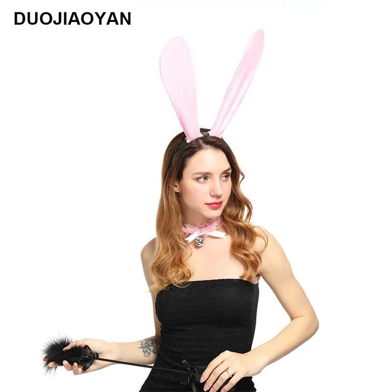 Вечерние вечерние Хэллоуин повязка на голову сексуальные шерстяные ободок с