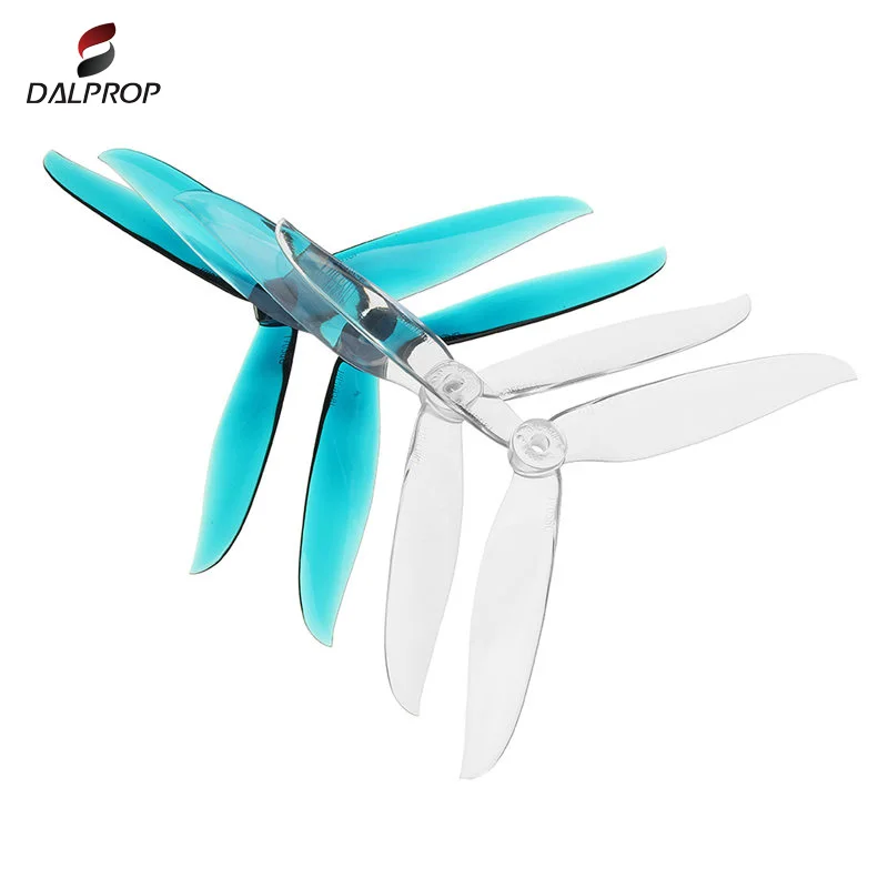 2 пары Dalprop Racerstar CYCLONE T7056C 7056 7x5 6x3 длинный диапазон 3 Лопасти Пропеллер для моделей RC