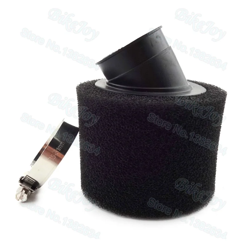Угловой воздушный фильтр 38 мм губчатый черный очиститель для 110 125 cc CRF KLX питбайка