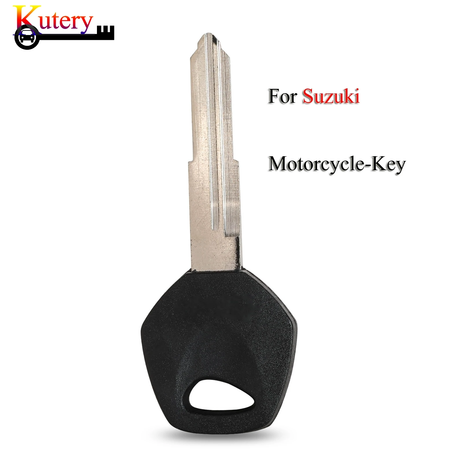 

jingyuqin 10pcs/Lot Motorcycle Key For Suzuki Magnet Anti-theft Ignition Key AN250 AN400 AN650 Burgman Magnetic Key Replacement