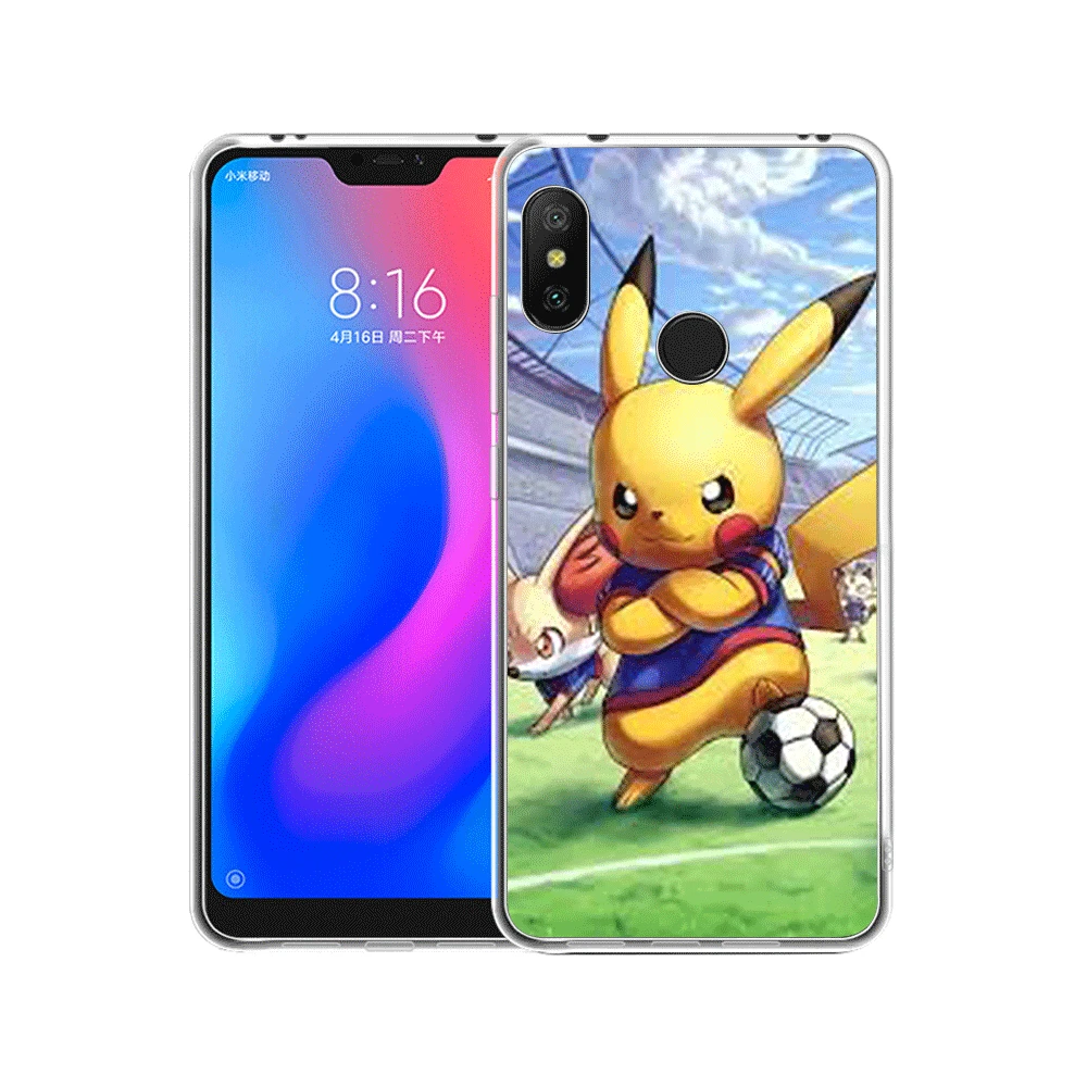 3 Чехол для телефона для Xiaomi mi CC9 CC9E 9T mi x 2 S, 6, 8, 9, SE A1 A2 5X 6X макс 3 A3 Pro Lite Чехол классный Покемон Пикачу узор - Цвет: 3