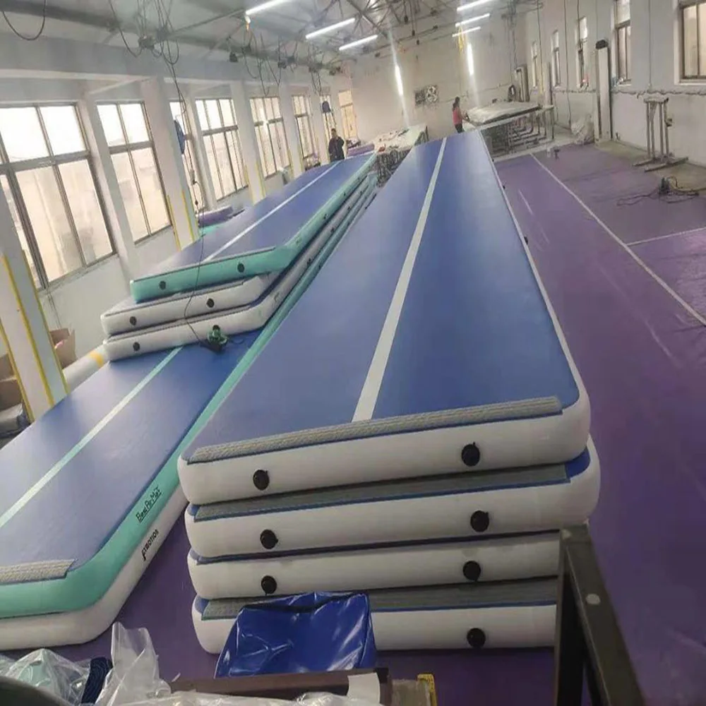 Быстрая доставка маленький надувной воздушный трек 13 футов гимнастический