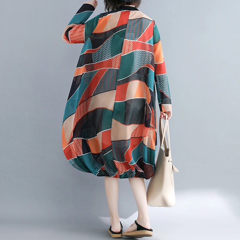 

Loose Plus Size Women Blouse Hoodes Floral Zipper Irregular Lady Casual All Match Female Cardigan Outwear Coat Tops