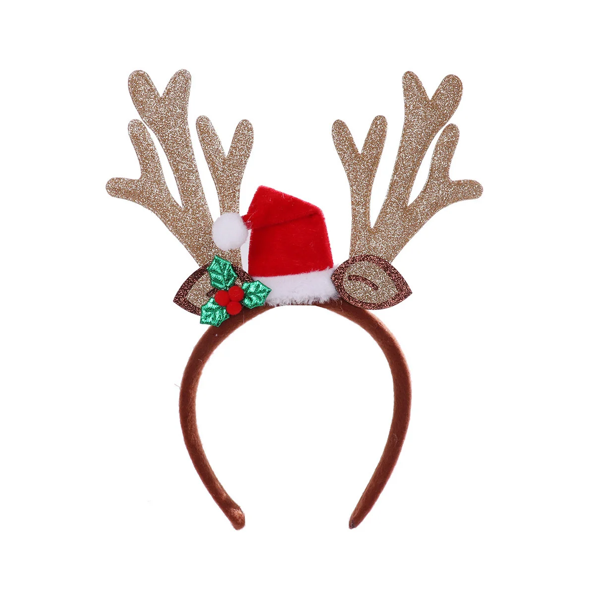 

New Christmas hairband gift Christmas antler head buckle adult and children performance decorative props