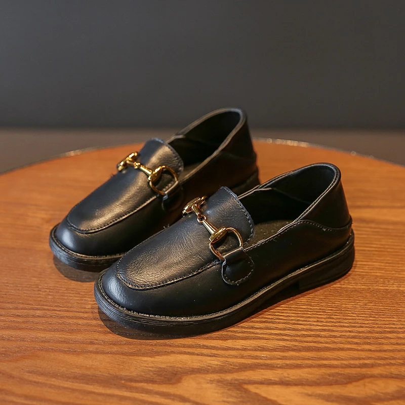 2020 новая детская одежда в британском стиле Модельные туфли для мальчиков Лоферы