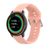 silicone band for samsung galaxy watch active 2 active 3 gear s2 watchband bracelet strap for huami amazfit bip