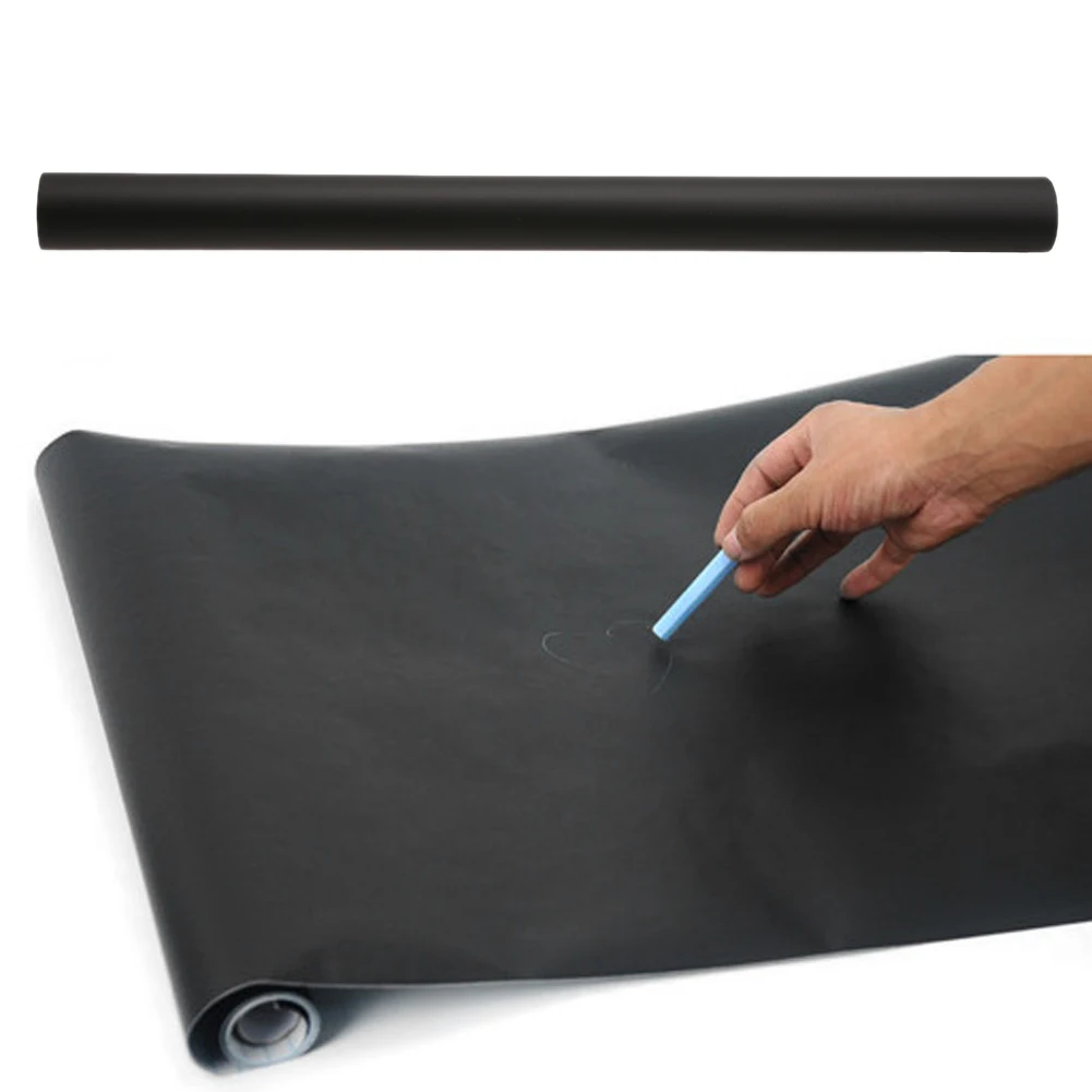 45 x 200cm PVC Blackboard Removable Wall Sticker Chalkboard Decal for Children Writing Painting Drawing Hot Selling |