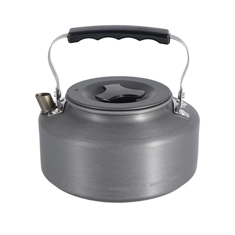 

1.1L Outdoor Camping Kettle Water Kettles Coffee Pot Teapot Super Light