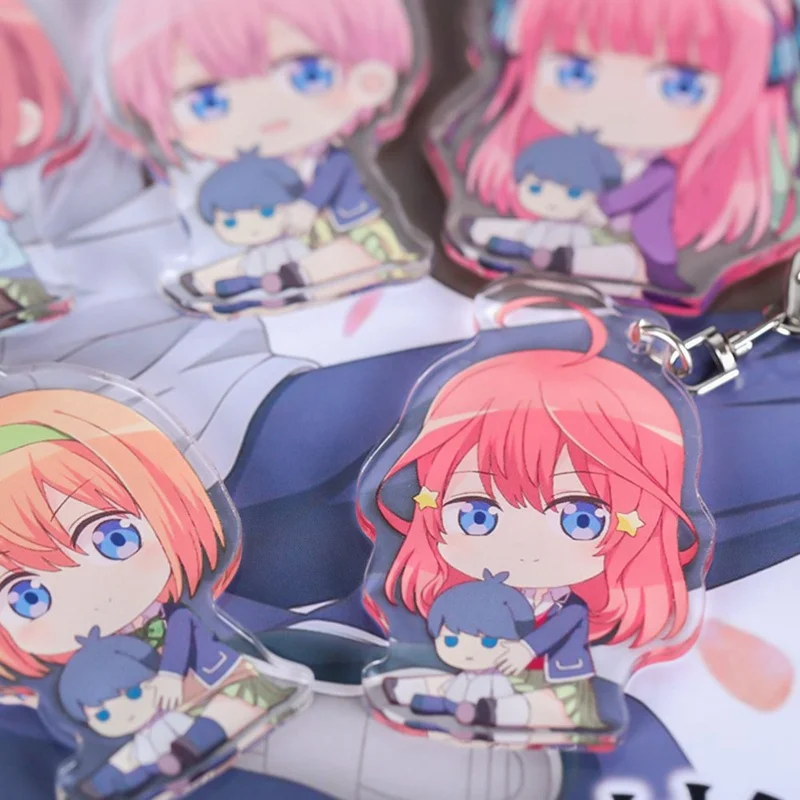 Брелок для ключей с героями аниме милая забавная мультяшная Подвесная игрушка из